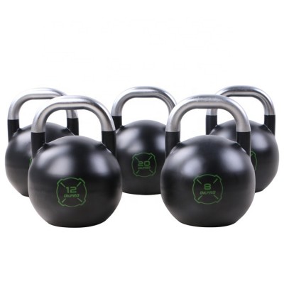 OKPRO Top Grade Custom Logo Gym Weight Competition Steel Kettlebell