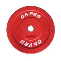 Custom Color Rubber Barbell Bumper Weight Plate