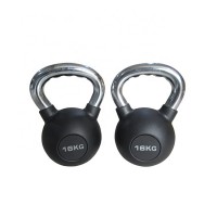 Wholesale China Custom Logo Rubber Coated Kettlebell